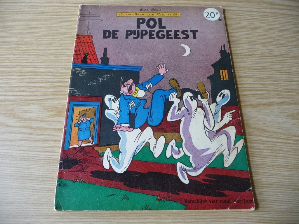 Nero - 22. Pol de pijpegeest 1959 - €9, Boeken, Stripverhalen, Gelezen, Marc Sleen, Eén stripboek, Ophalen of Verzenden