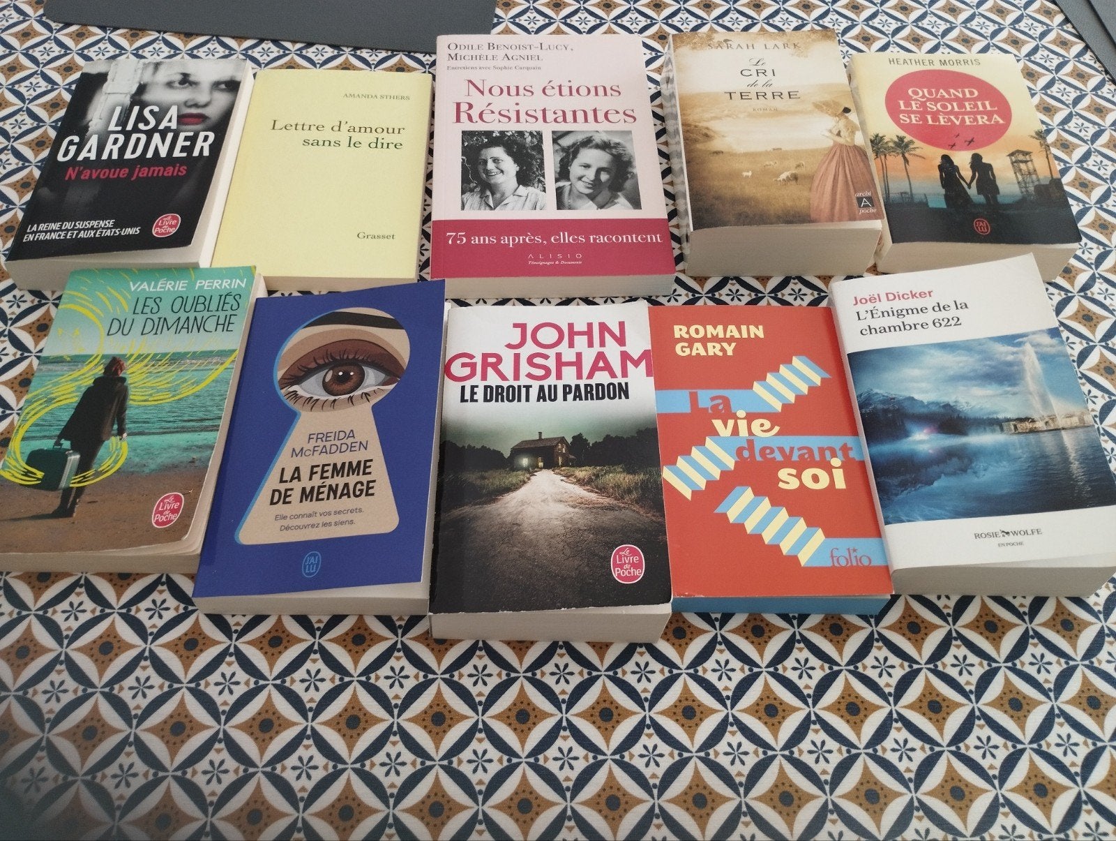 Lot de 10 livres de poche, Livres, Enlèvement, Comme neuf, Autres sujets/thèmes