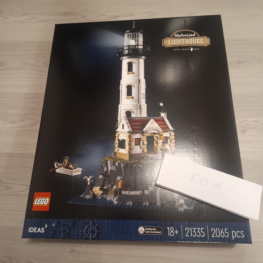 Lego 21335 vuurtoren, Ophalen, Lego
