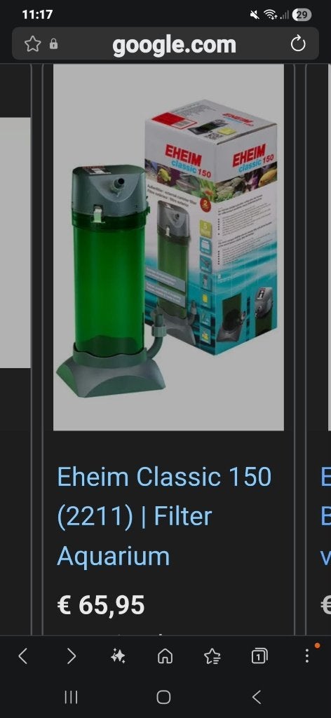 eheim classic 150, Dieren en Toebehoren, Ophalen, Filter, Eheim