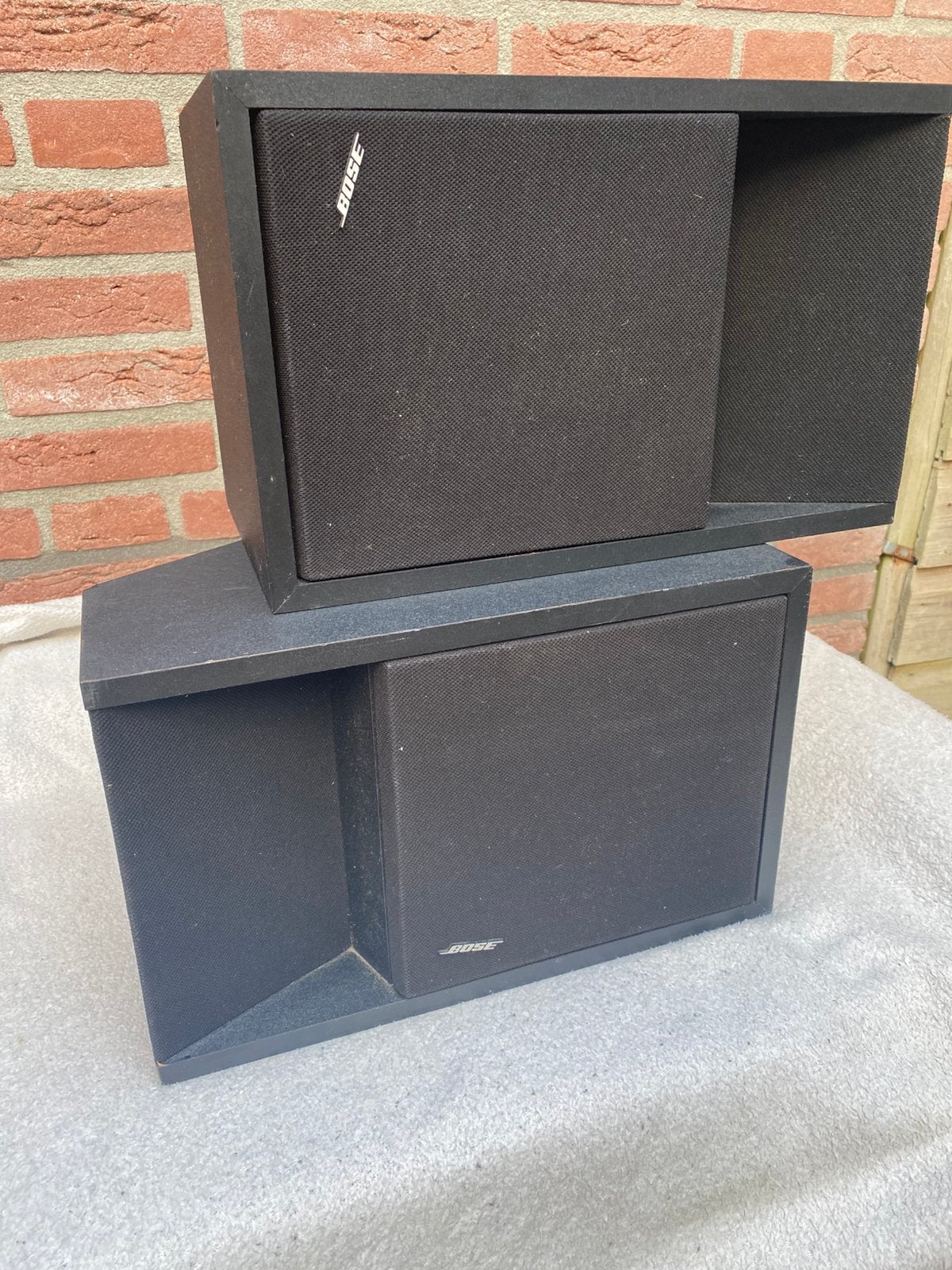 Bose 205 speakerset, Enlèvement ou Envoi, Kit d'enceintes, 60 à 120 watts, Utilisé