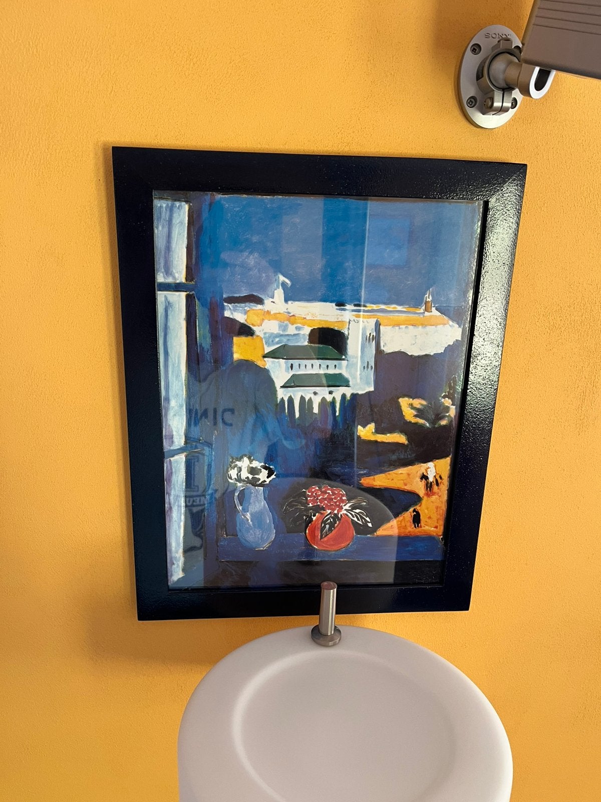 Ingelijst schilderij Henri Matisse, Antiek en Kunst, Ophalen, Overige materialen, Achter glas, Landschap