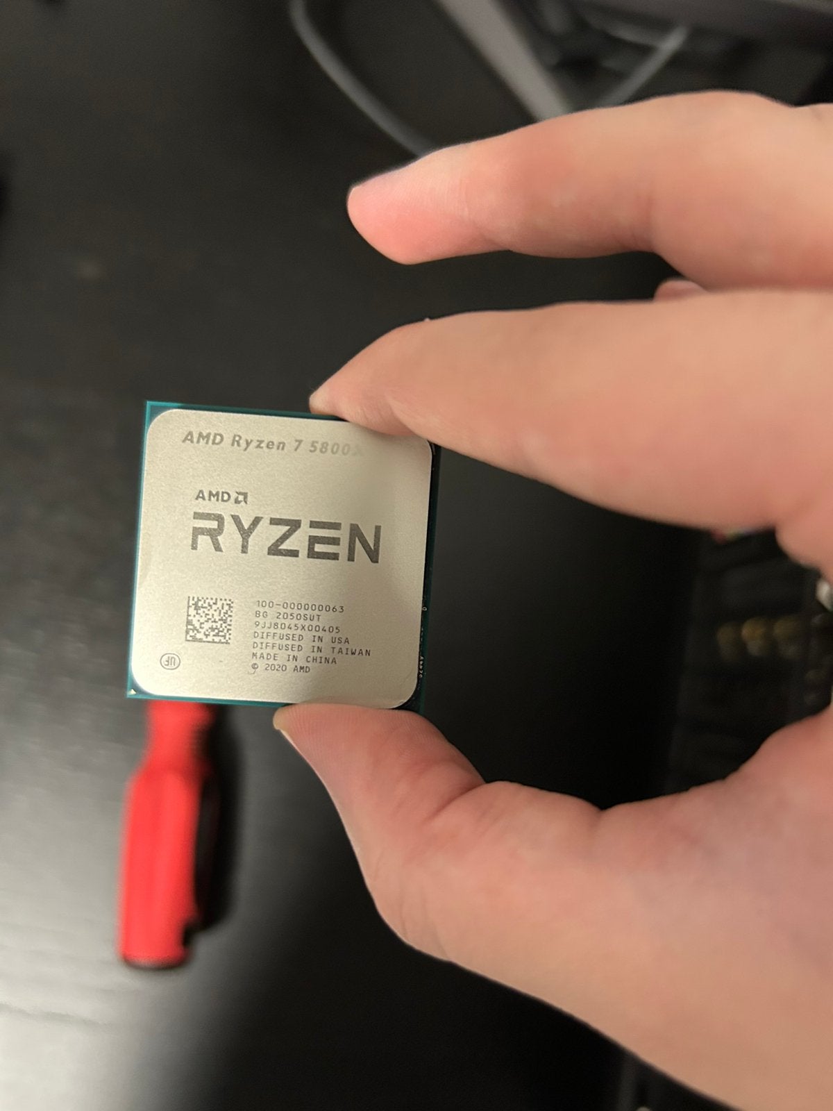 Ryzen 7 5800x cpu/processor, Computers en Software, Processors, Ophalen of Verzenden, Gebruikt, 8-core, 3 tot 4 Ghz