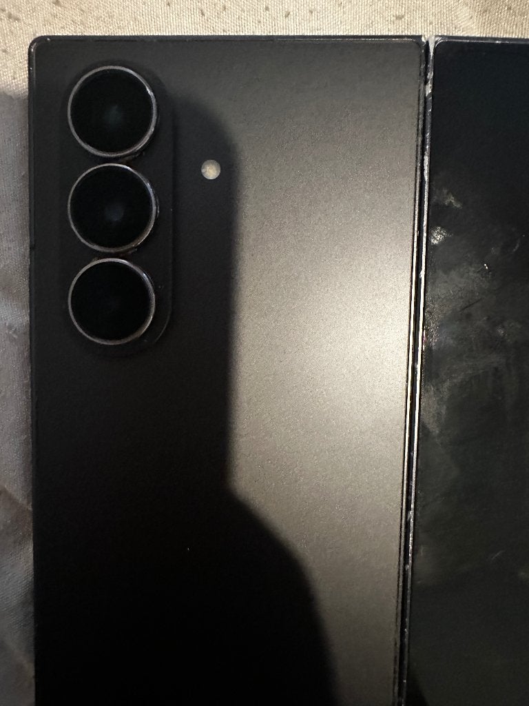 Samsung Galaxy Z Fold7 5G - 256GB - JetBlack met hoesje, Telecommunicatie, Ophalen, Zwart, Touchscreen, Zo goed als nieuw