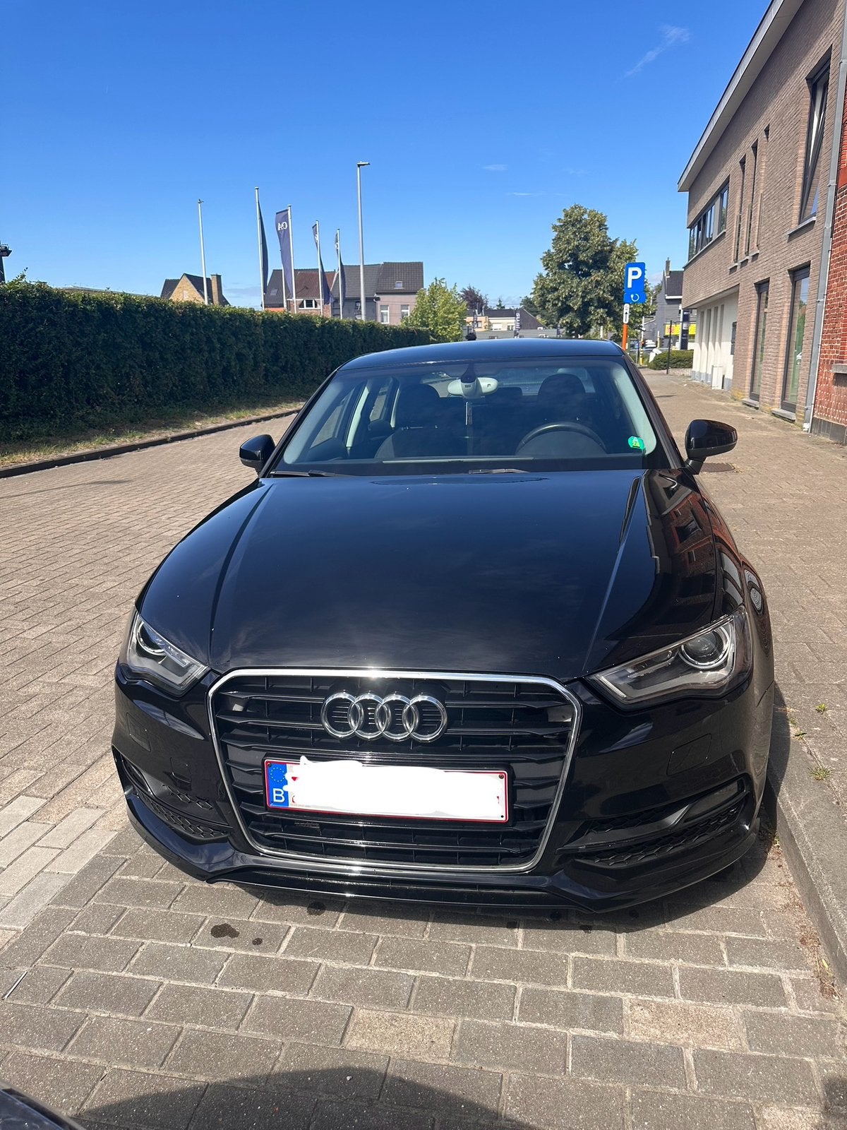 Audi A3 2.0 TDI 2015 | Euro 6B | 143k km | CarPlay | Xenon, Auto's, Stof, Zwart, 5 deurs, Particulier