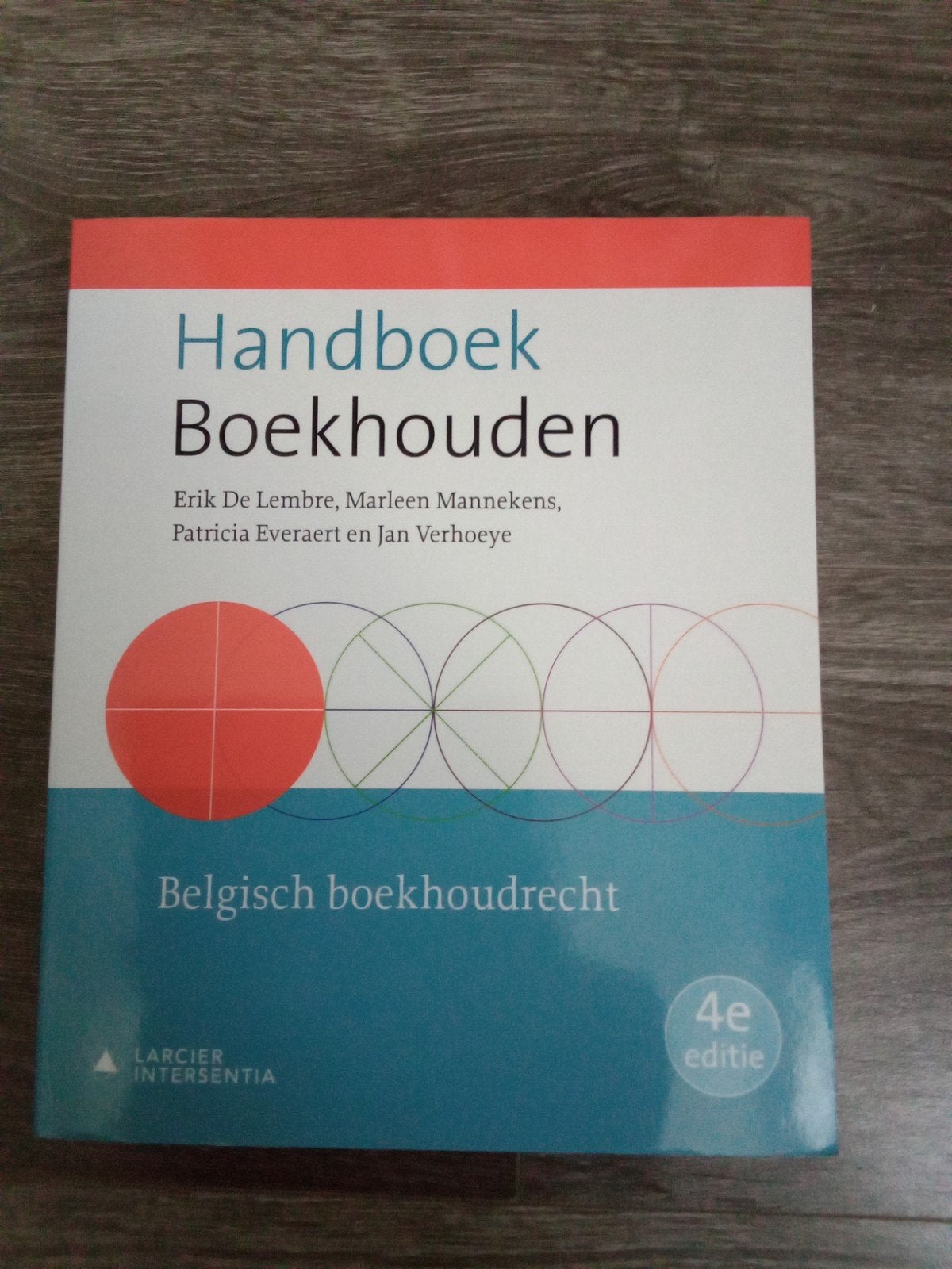Handboek Boekhouden - Belgisch boekhoudrecht (vierde editie), Boeken, Ophalen of Verzenden, Erik De Lembre