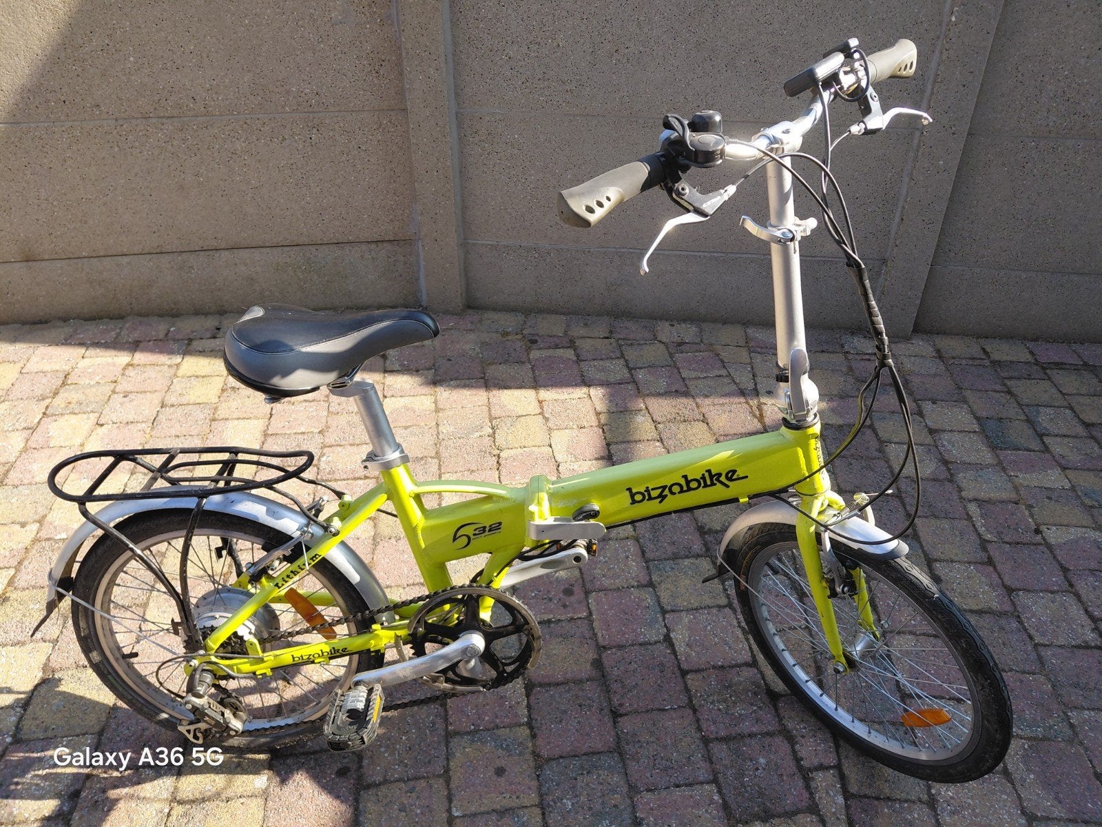 Vouwfiets, Ophalen