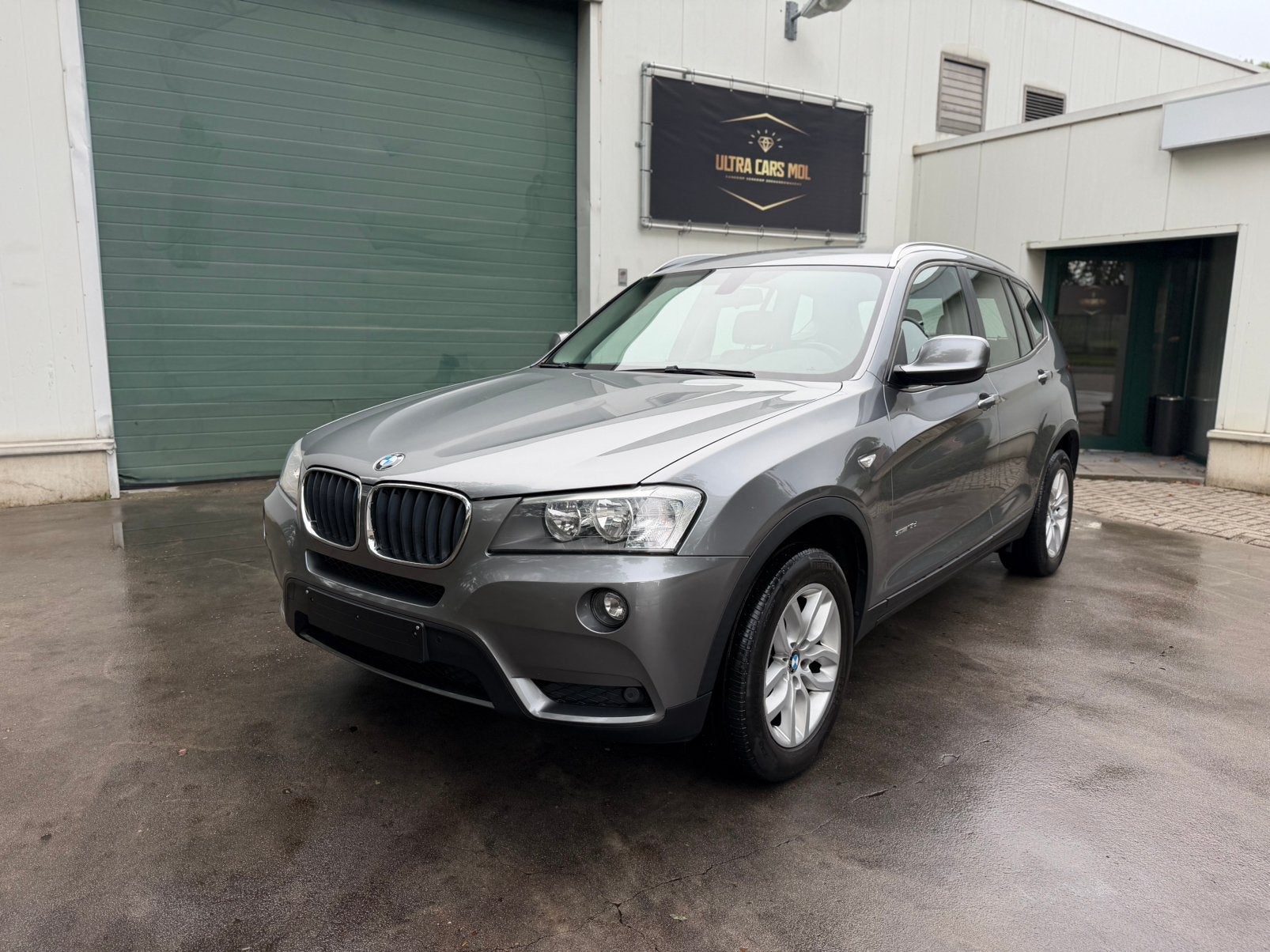BMW X3 2.0D Automaat Euro 5/Navi/Bruin Leder/GEKEURD, Autos, Cuir, Euro 5, Entreprise, Entretenue par le concessionnaire