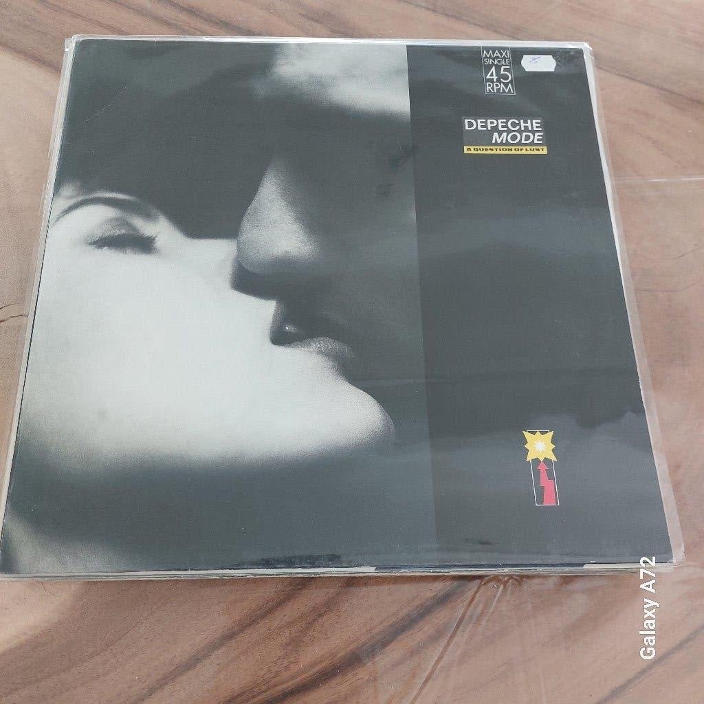 depeche mode a question of lust 12 inch maxi, 12 pouces, Enlèvement ou Envoi, 1980 - 1989, Utilisé
