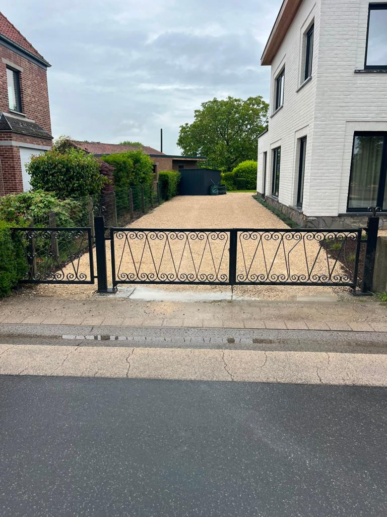 Sierpoort metaal, Tuin en Terras, Tuinhekken en Hekwerk, Ophalen, Gebruikt