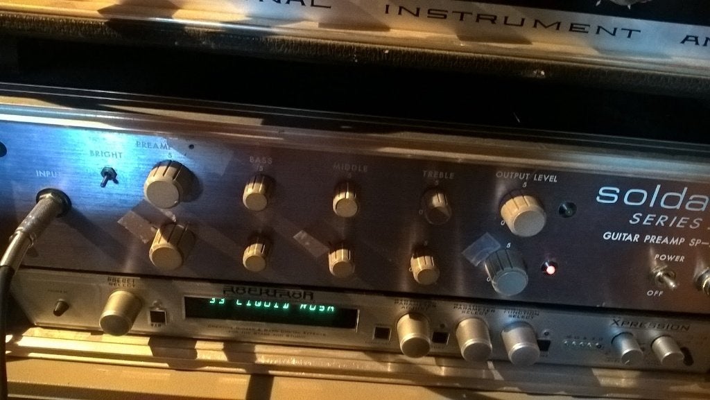 Soldano sp77 - Guitar Preamp - Dual Output, Musique & Instruments, Amplis | Basse & Guitare, Enlèvement, Utilisé, Guitare, Moins de 50 watts