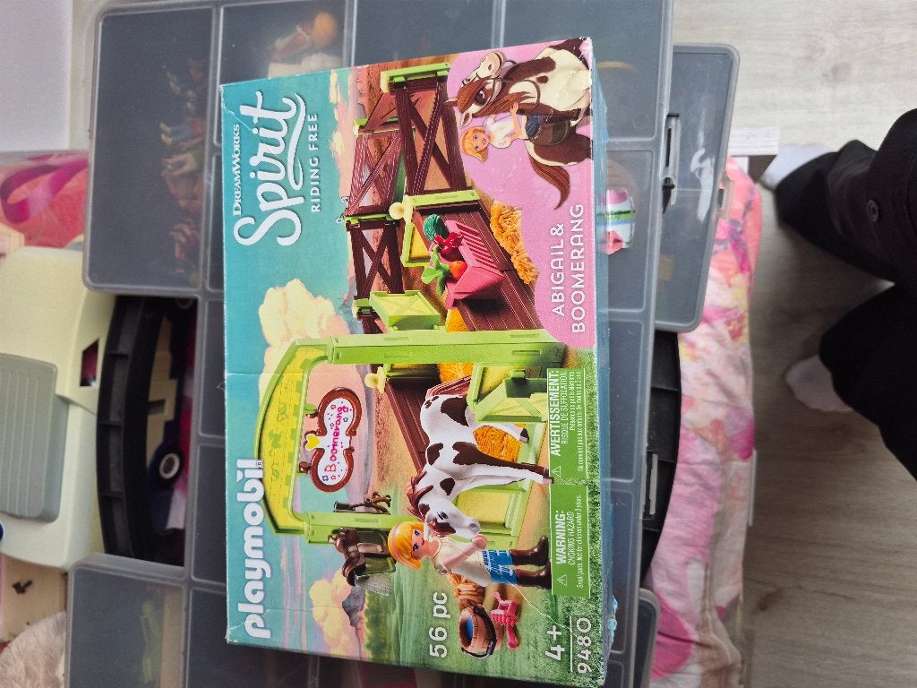 PLAYMOBIL Paarden–Spirit Riding Free & Country (Met dozen!), Comme neuf, Country, Figurines, Kit complet