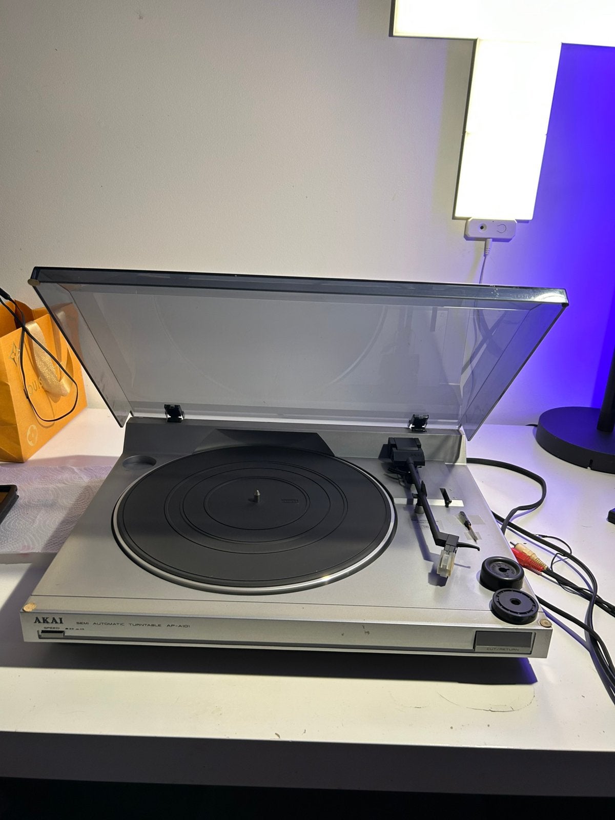 Akai platenspeler, Enlèvement, Comme neuf, Tourne-disque, Akai