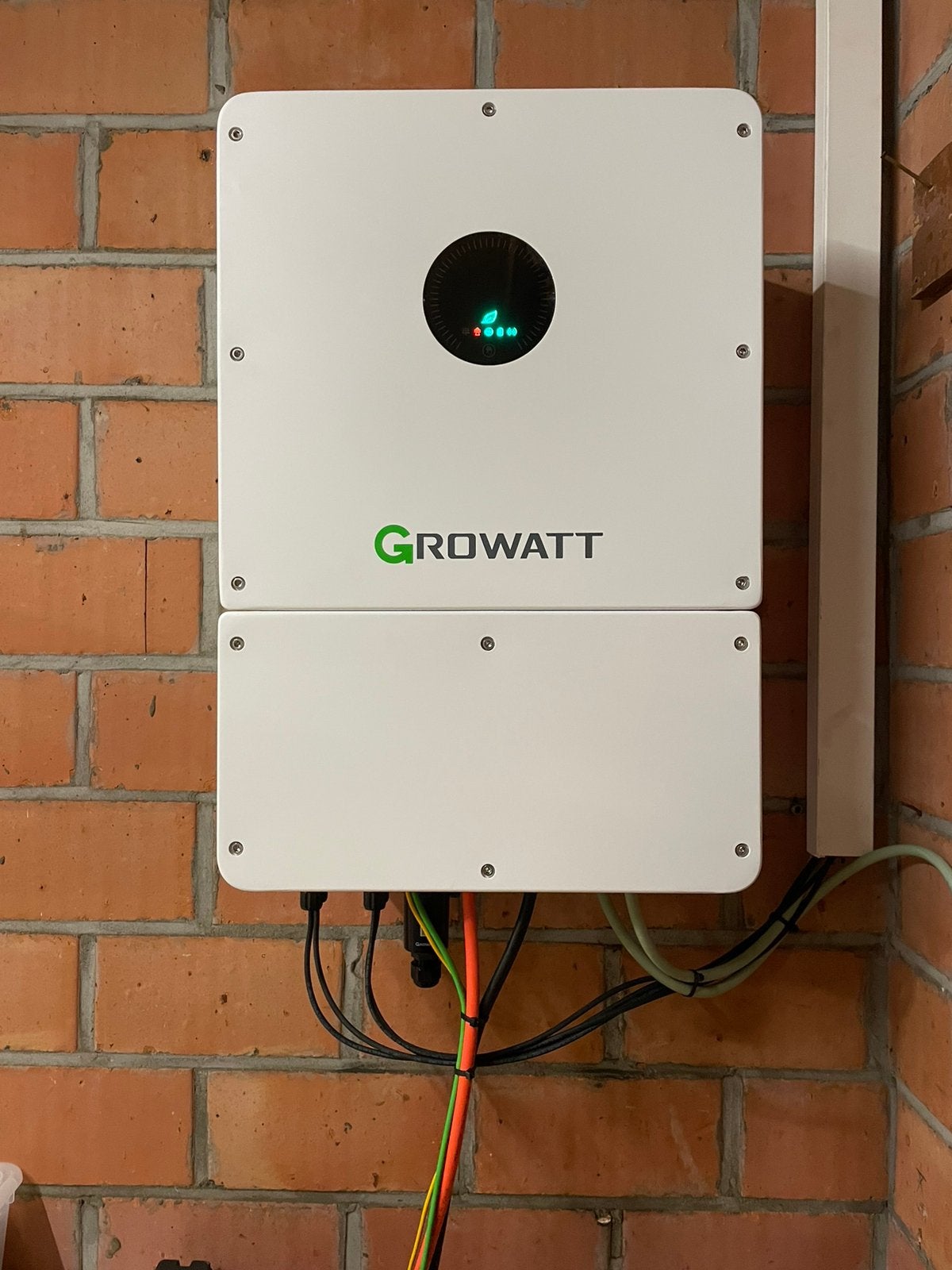 Growatt 10kW hybride omvormer met 31,2kWh batterijen, Enlèvement, Comme neuf