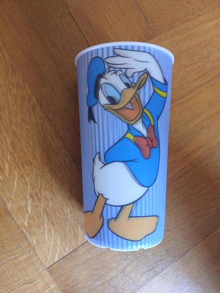 Verre Plastique Donald Disney, Collections, Disney, Enlèvement ou Envoi, Comme neuf, Service