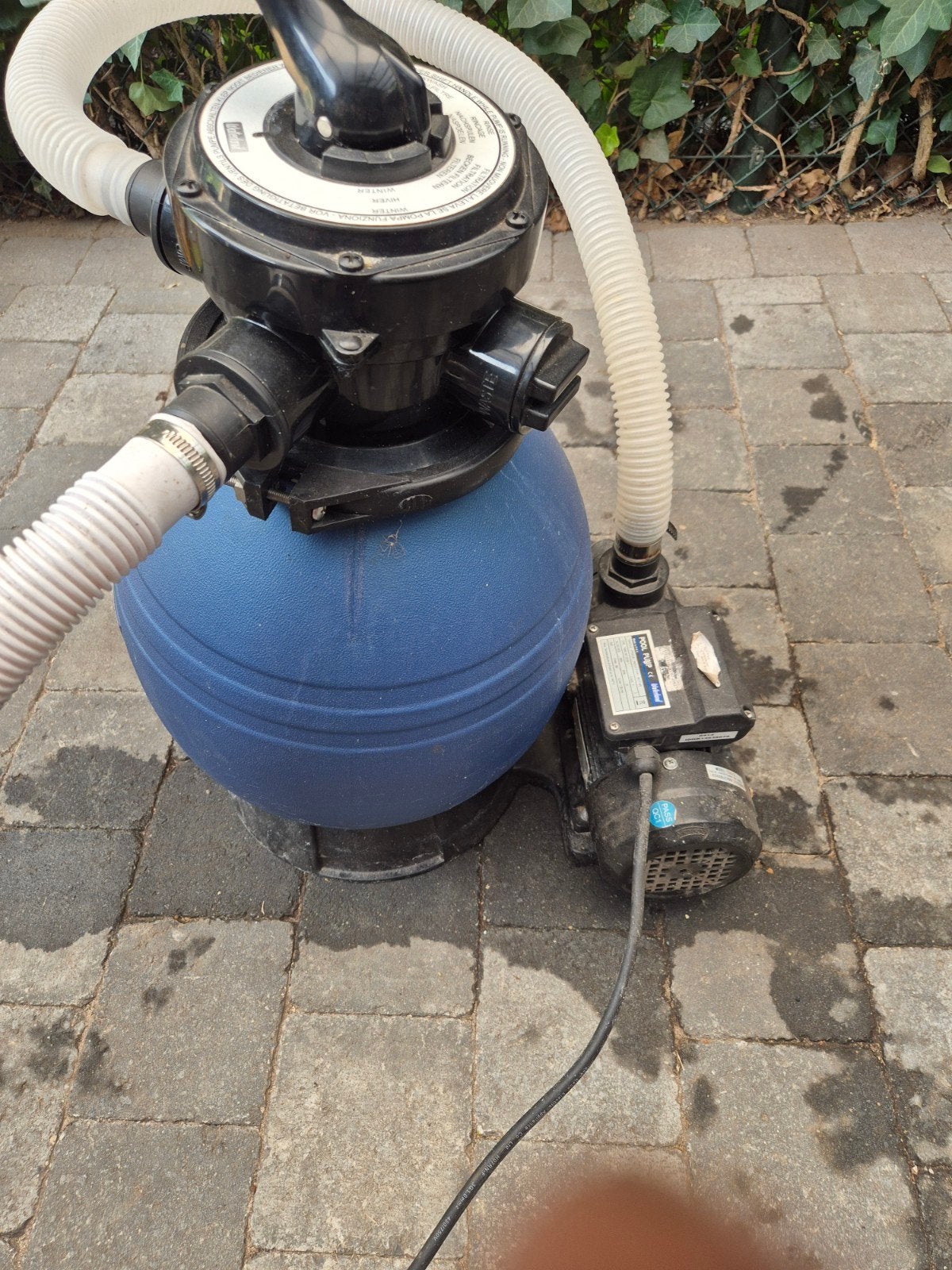 Waterland zandfilter + zwembadpomp – werkend, Tuin en Terras, Ophalen, Zwembadpomp