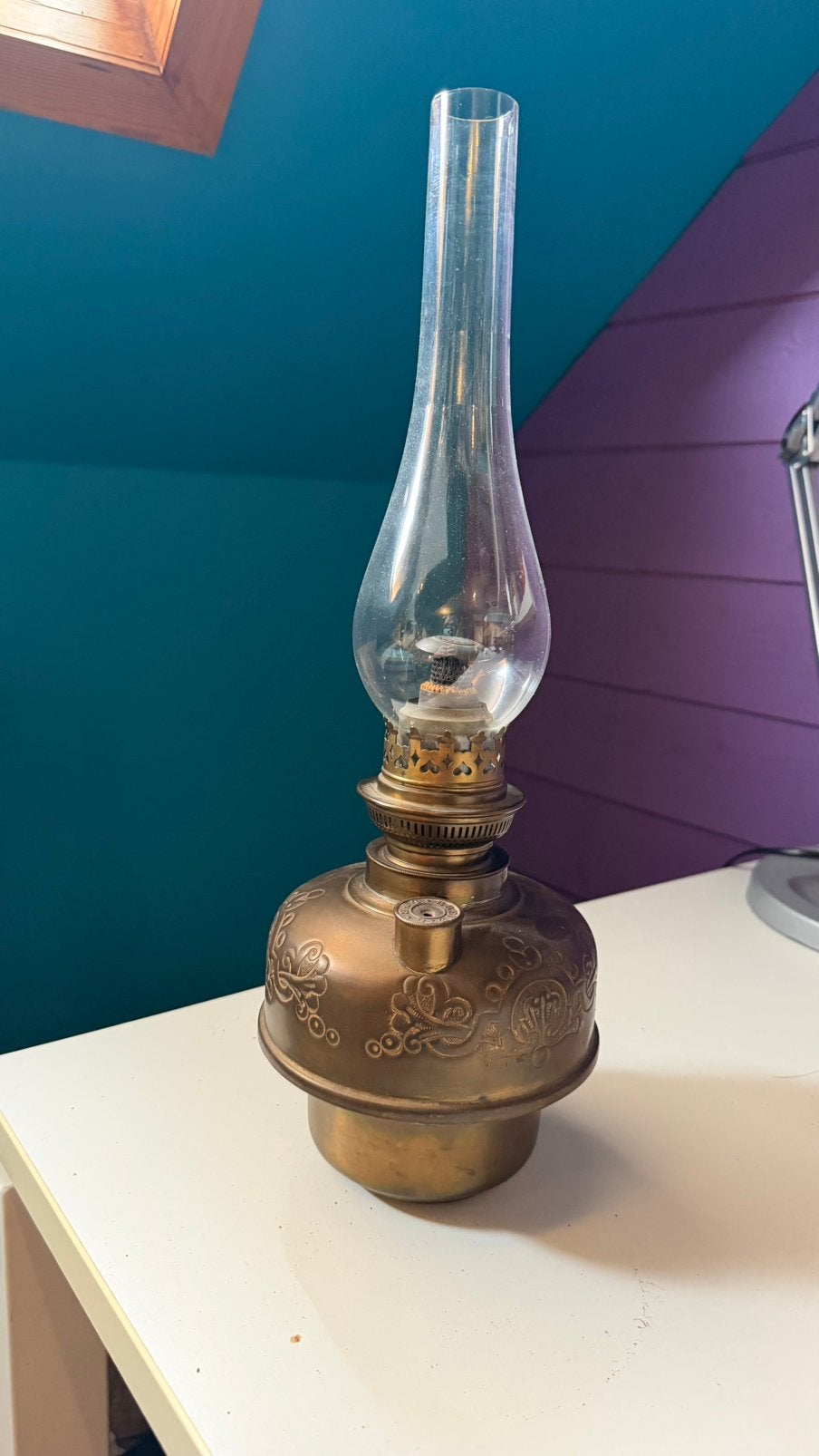 Lamp op benzine, Ophalen of Verzenden