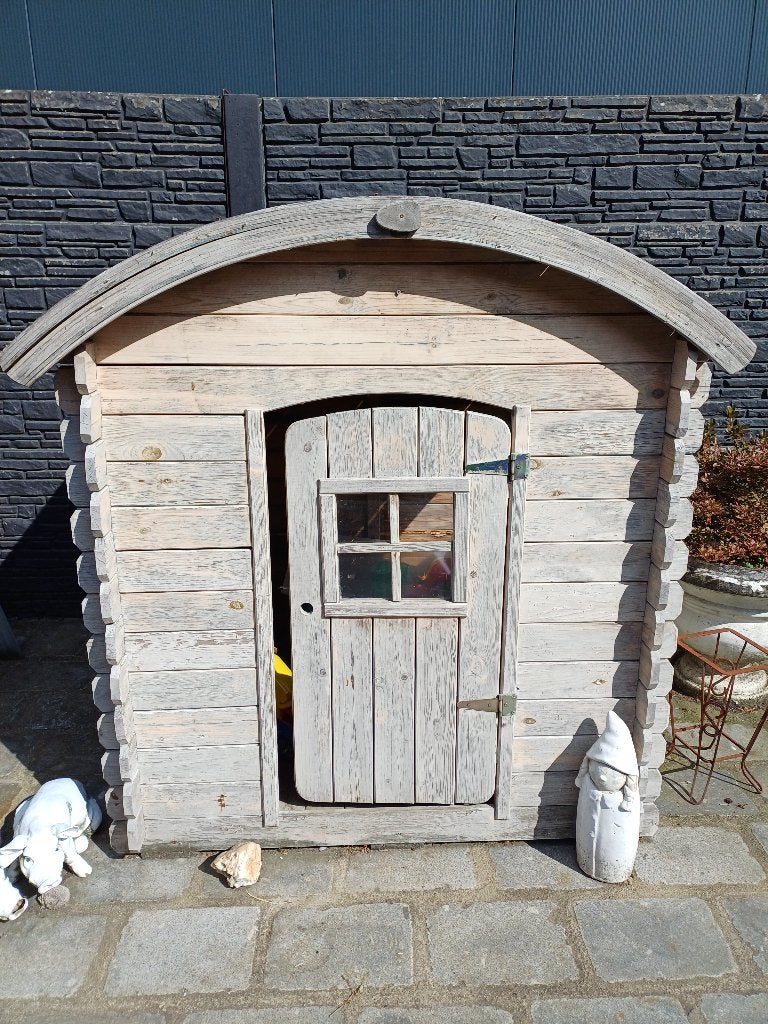 houten speelhuisje, Kinderen en Baby's, Ophalen, Gebruikt, Hout