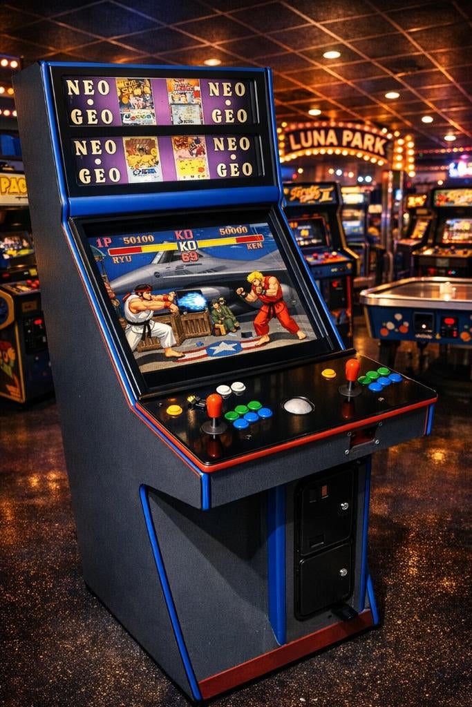 Borne d’arcade Neo Geo – 2 joueurs + Trackball, Collections, Machines | Machines à sous