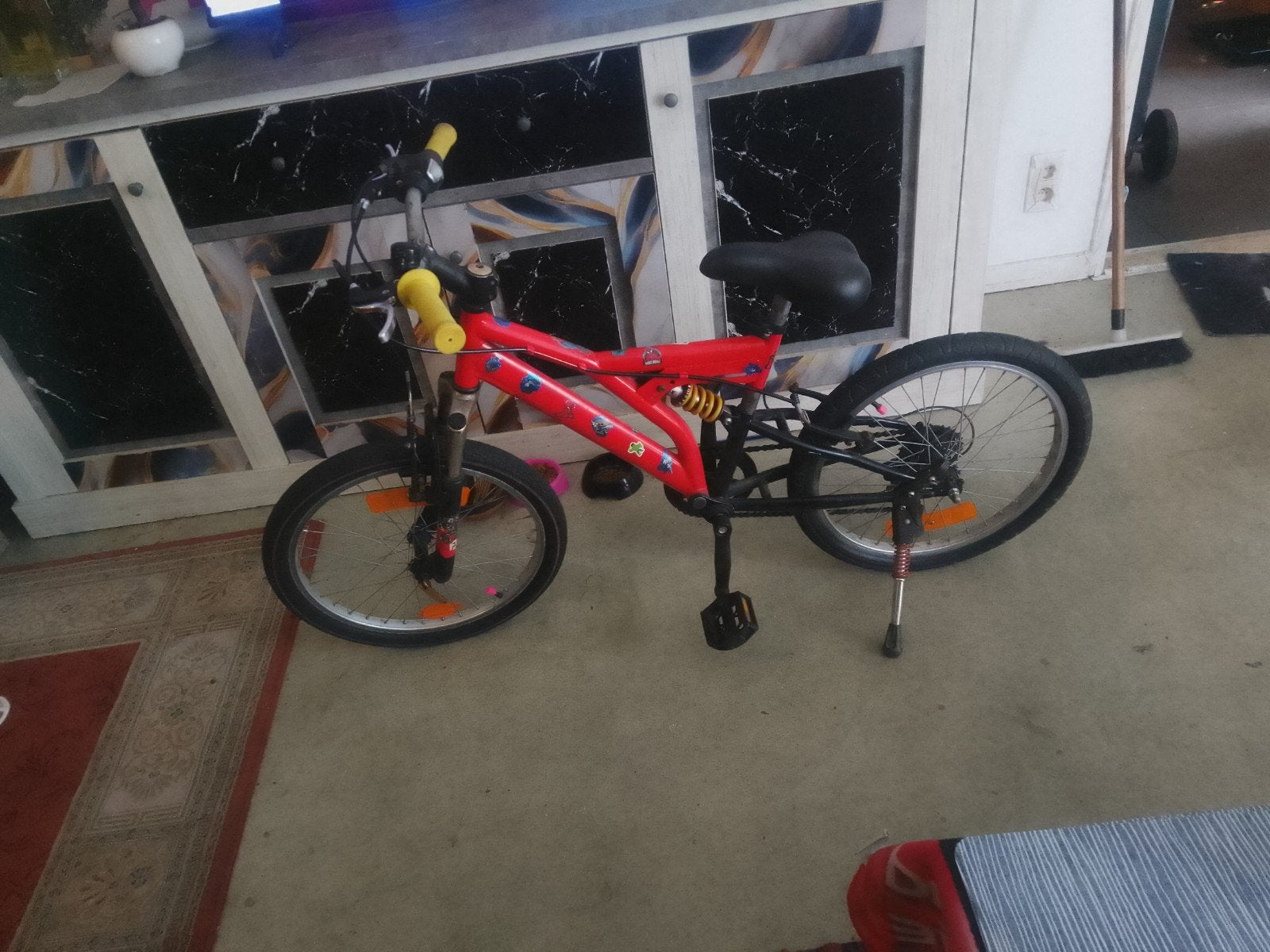 jongens fiets, Ophalen, Gebruikt, Velgrem