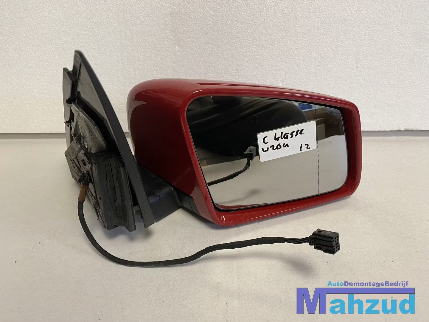 MERCEDES C KLASSE W204 rood rechts spiegel red right mirror, Auto-onderdelen, Gebruikt, Mercedes-Benz AG, Mercedes-Benz, Mercedesstrasse 120
70372  Stuttgart, DE