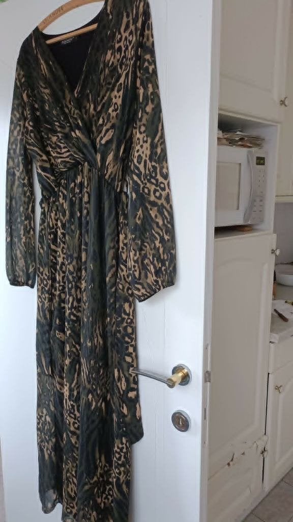 Tijgerkleedje , lang, Vêtements | Femmes, Taille 42/44 (L), Julie Mode, Enlèvement ou Envoi, Comme neuf