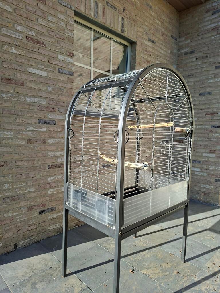 Vogelkooi, Dieren en Toebehoren, Ophalen, Gebruikt, Metaal, Vogelkooi
