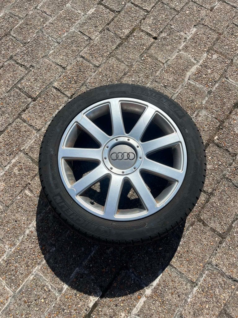 Audi A3 8L velgen 5X100 17 inch, Auto-onderdelen, Banden en Velgen, Ophalen, Gebruikt, Velg(en), 17 inch
