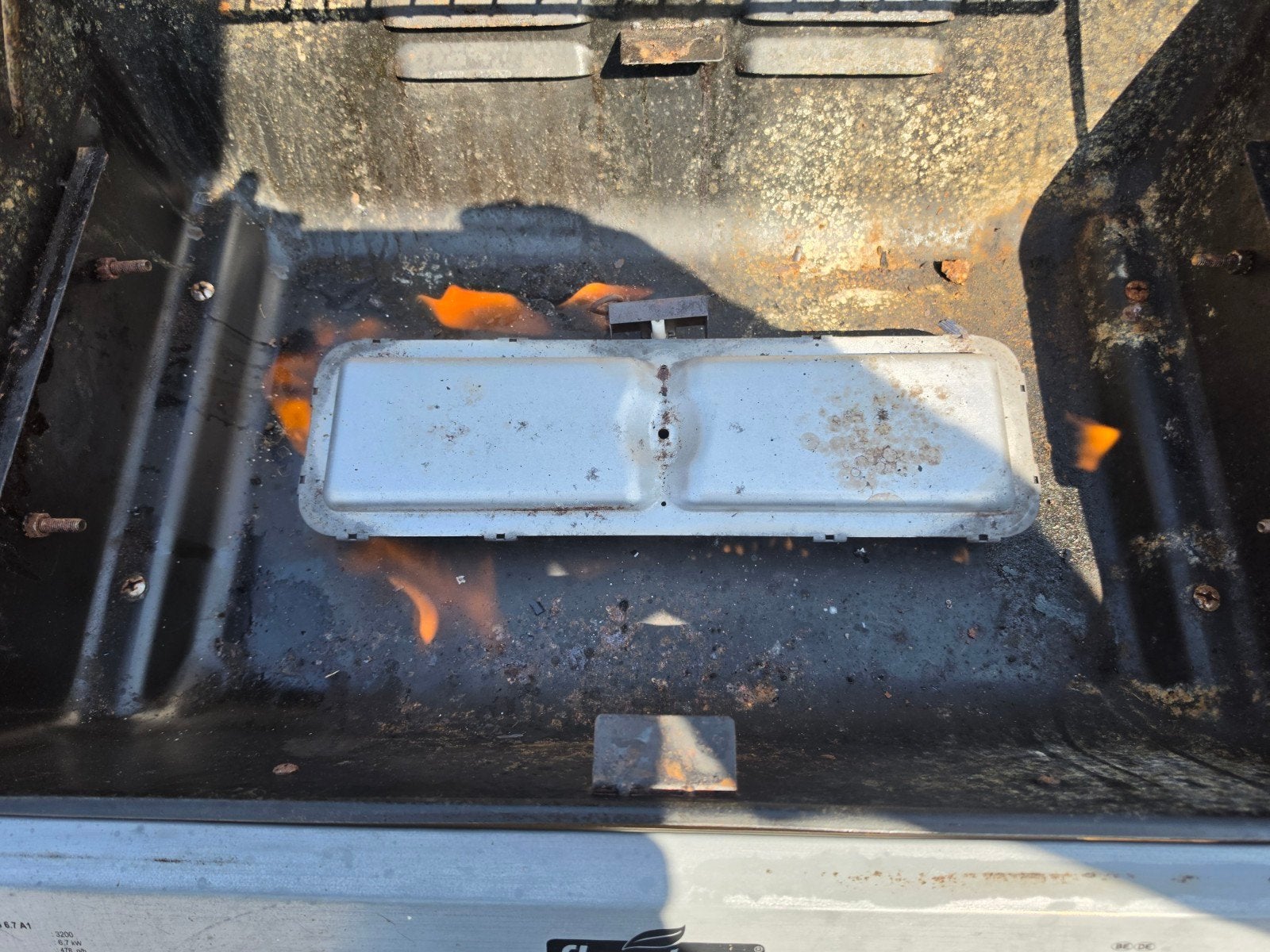 BBQ op gas, Ophalen