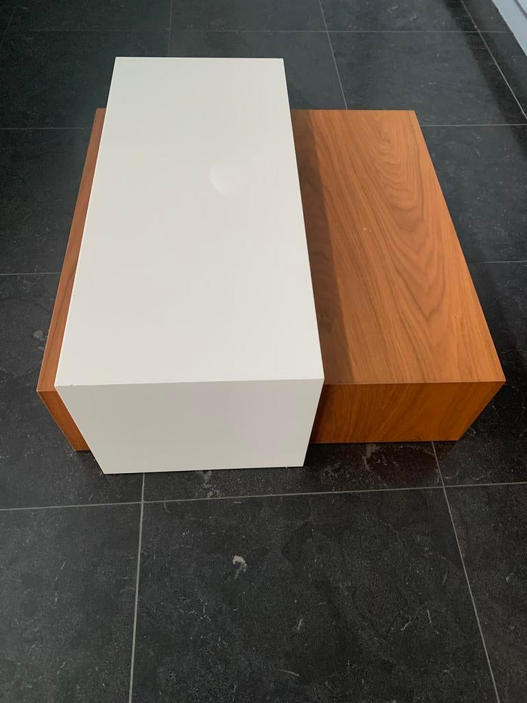 Salontafel uit 2 delen, Maison & Meubles, Tables | Tables de salon, Comme neuf, Enlèvement