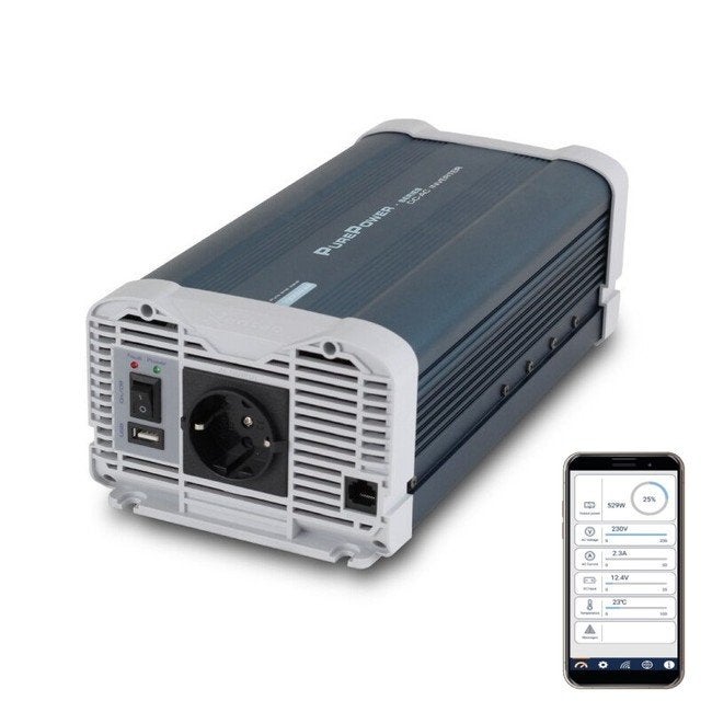 Xenteq ppi-1000-212CP zuivere sinus inverter / omvormer 12 V, Ophalen