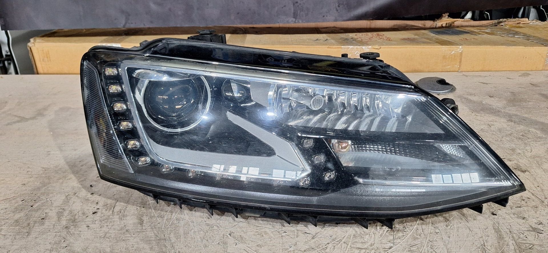 JETTA 5C FACELIFT XENON LED Koplamp Links, Auto-onderdelen, Gebruikt, -, Volkswagen, -