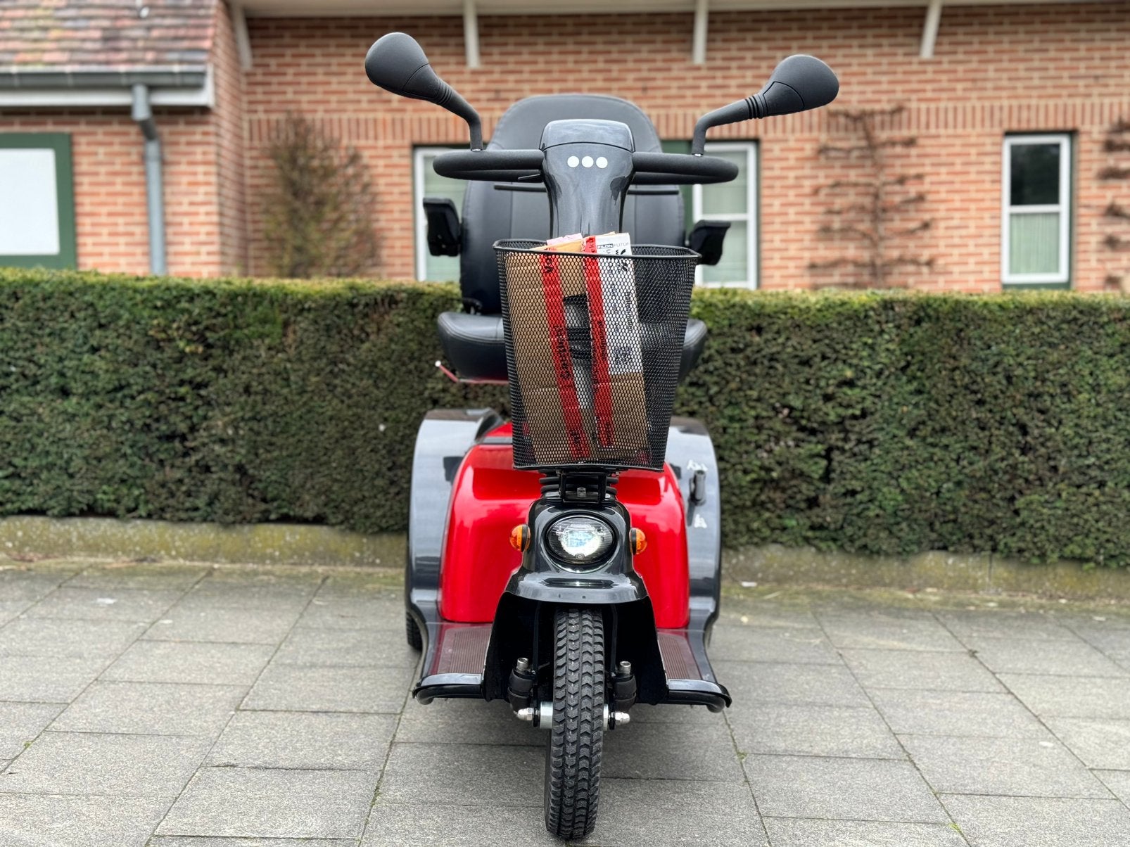 Scootmobiel L & M Mezzo 3 Elektrische scooter topstaat, Ophalen of Verzenden, Inklapbaar, Zo goed als nieuw, Elektrische rolstoel