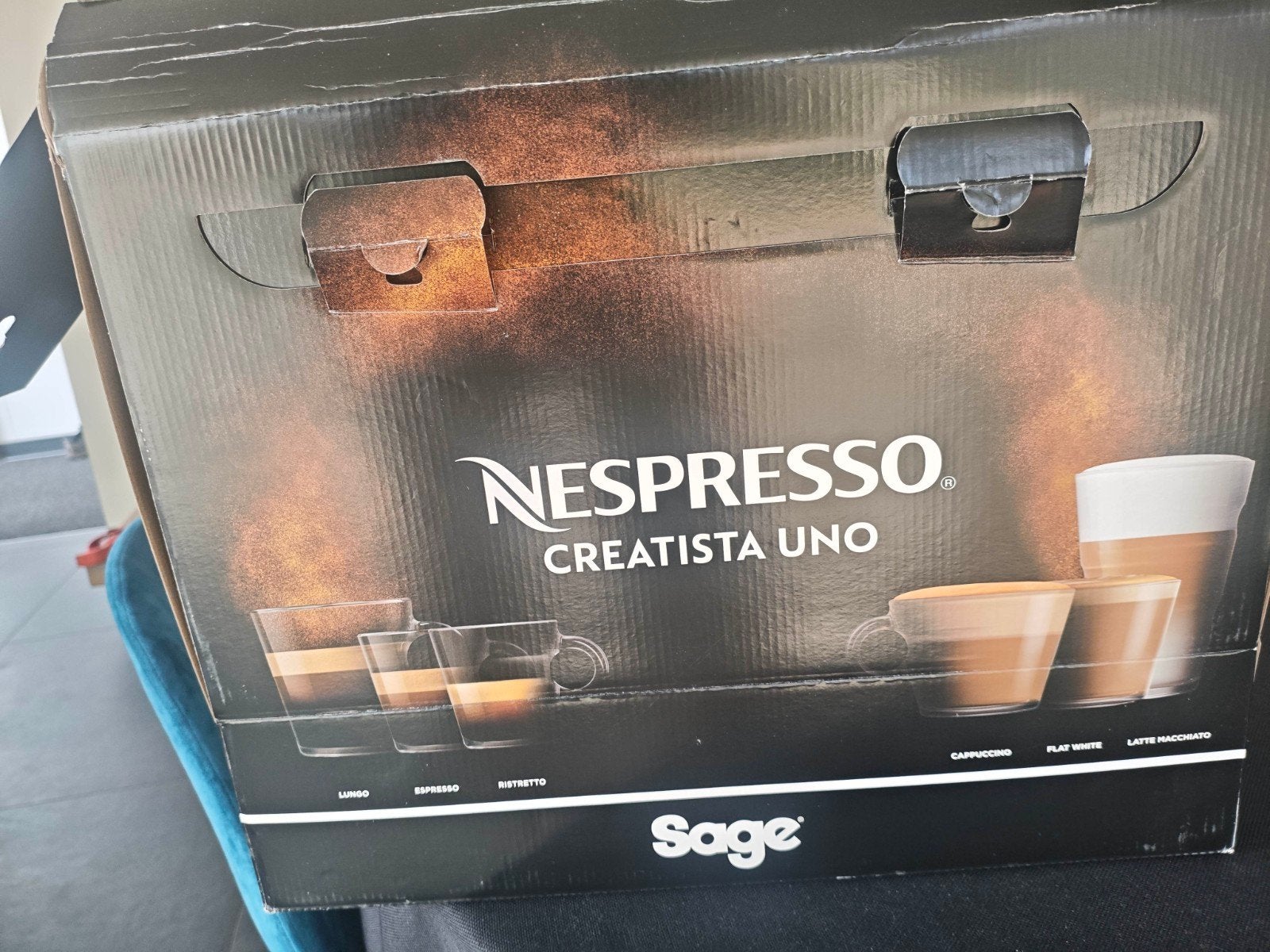 Sage Nespresso Creatista Uno SNE500BKS, Machine à coiffer, Machine à espresso, Réservoir d'eau amovible, Enlèvement ou Envoi, Dosettes et capsules de café