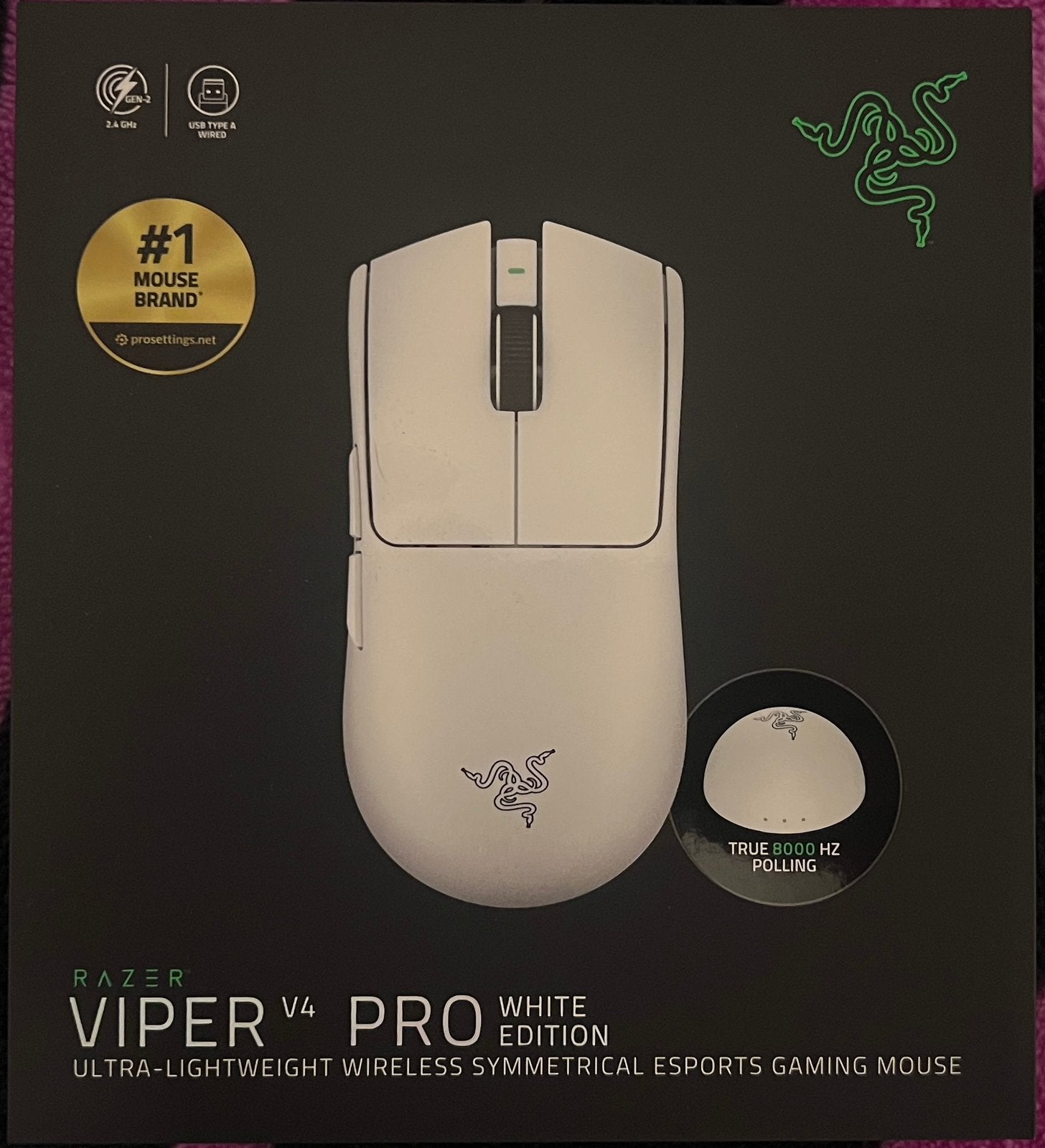 Razer Viper V4 Pro, Computers en Software, Muis, Verzenden, Gaming muis, Nieuw