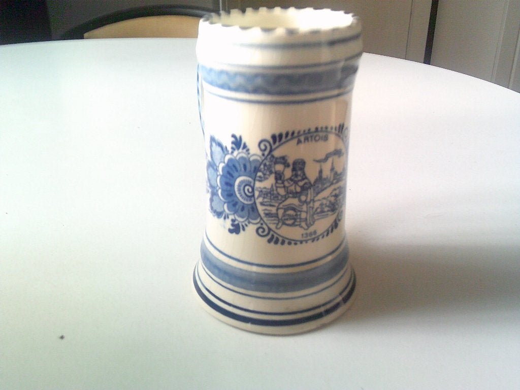 oude bierpul artois delft holland, Verzamelen, Biermerken, Ophalen, Zo goed als nieuw, Pul(len), Stella Artois