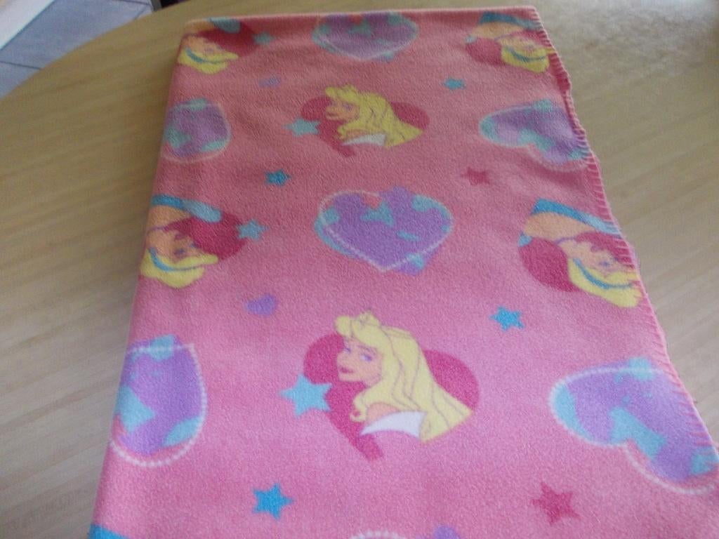 Deken van WALT DISNEY PRINCESS  of Plaid., Enlèvement ou Envoi, Utilisé, Couverture