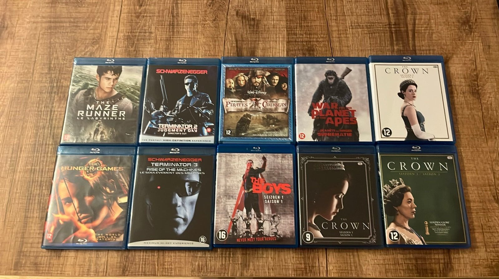 Verschillende blu rays, Cd's en Dvd's, Ophalen of Verzenden, Zo goed als nieuw