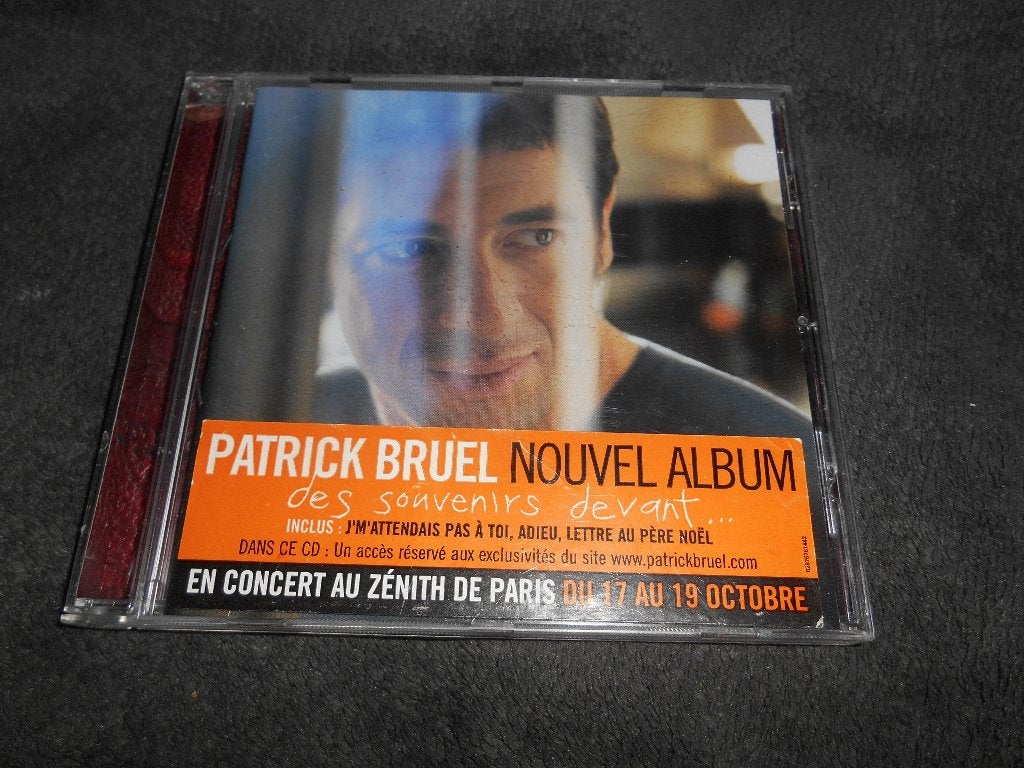 CD Patrick Bruel Des souvenirs devant, Enlèvement ou Envoi