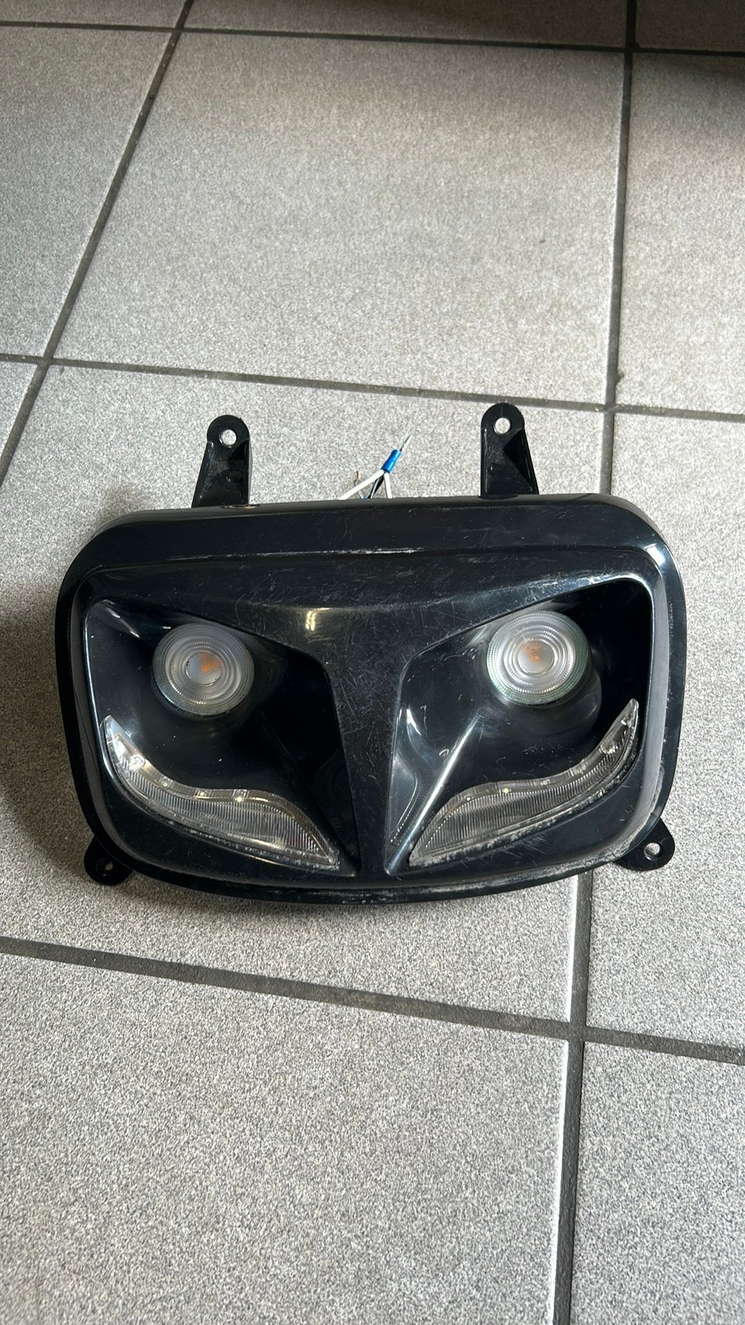 Mbk booster koplamp, Fietsen en Brommers, Ophalen of Verzenden, Gebruikt, Koplamp