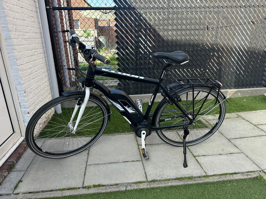 Elektrische herenfiets Norta, Fietsen en Brommers, Ophalen, Zo goed als nieuw