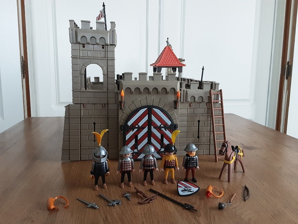 PlayMobil Vintage Knight Castle 3667, Enlèvement ou Envoi, Comme neuf, Kit complet, Bâtiment