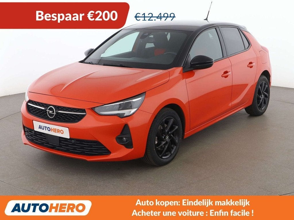 Opel Corsa 1.2 Turbo GS Line (bj 2021), Voorwielaandrijving, Stof, Gebruikt, 1165 kg