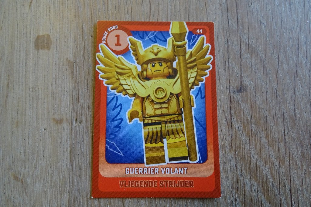 Lego kaart 'vliegende strijder' n 44, Ophalen of Verzenden