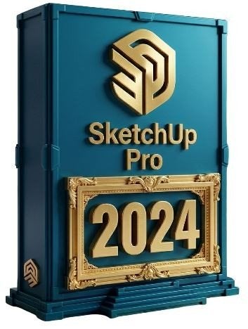 Sketchup  Pro 2024 Volledige Versie, Computers en Software, Ontwerp- en Bewerkingssoftware, Ophalen, Nieuw, MacOS