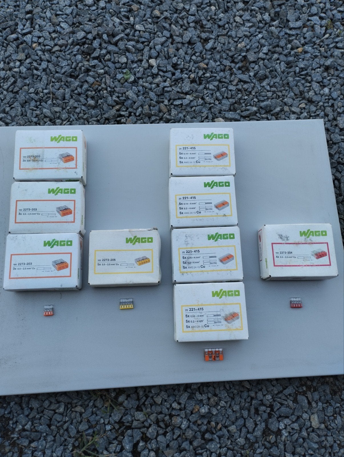 lot van wago klemmen, Enlèvement, Neuf, Autres types