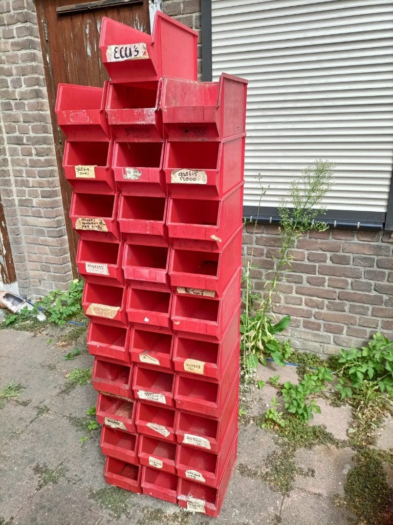 Industriële magazijn bakken / stapelbakken, Ophalen, Gebruikt, Minder dan 50 cm, Minder dan 40 cm
