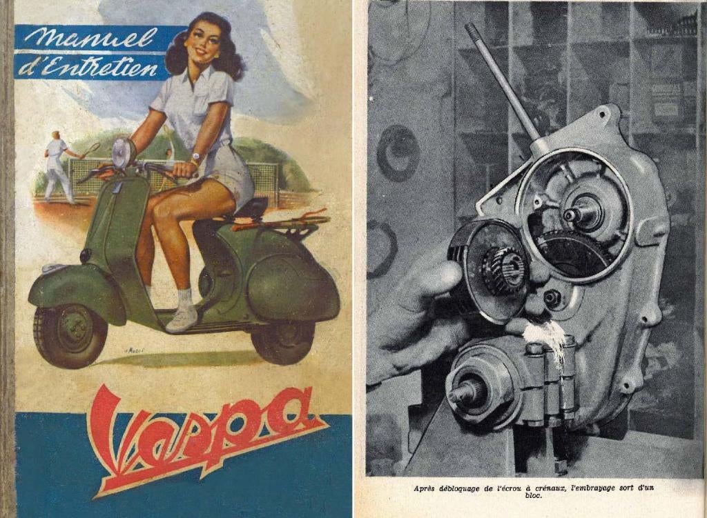 RTM Scooters VESPA & AMAC (1951-1962) in het Frans., Motoren, Ophalen of Verzenden