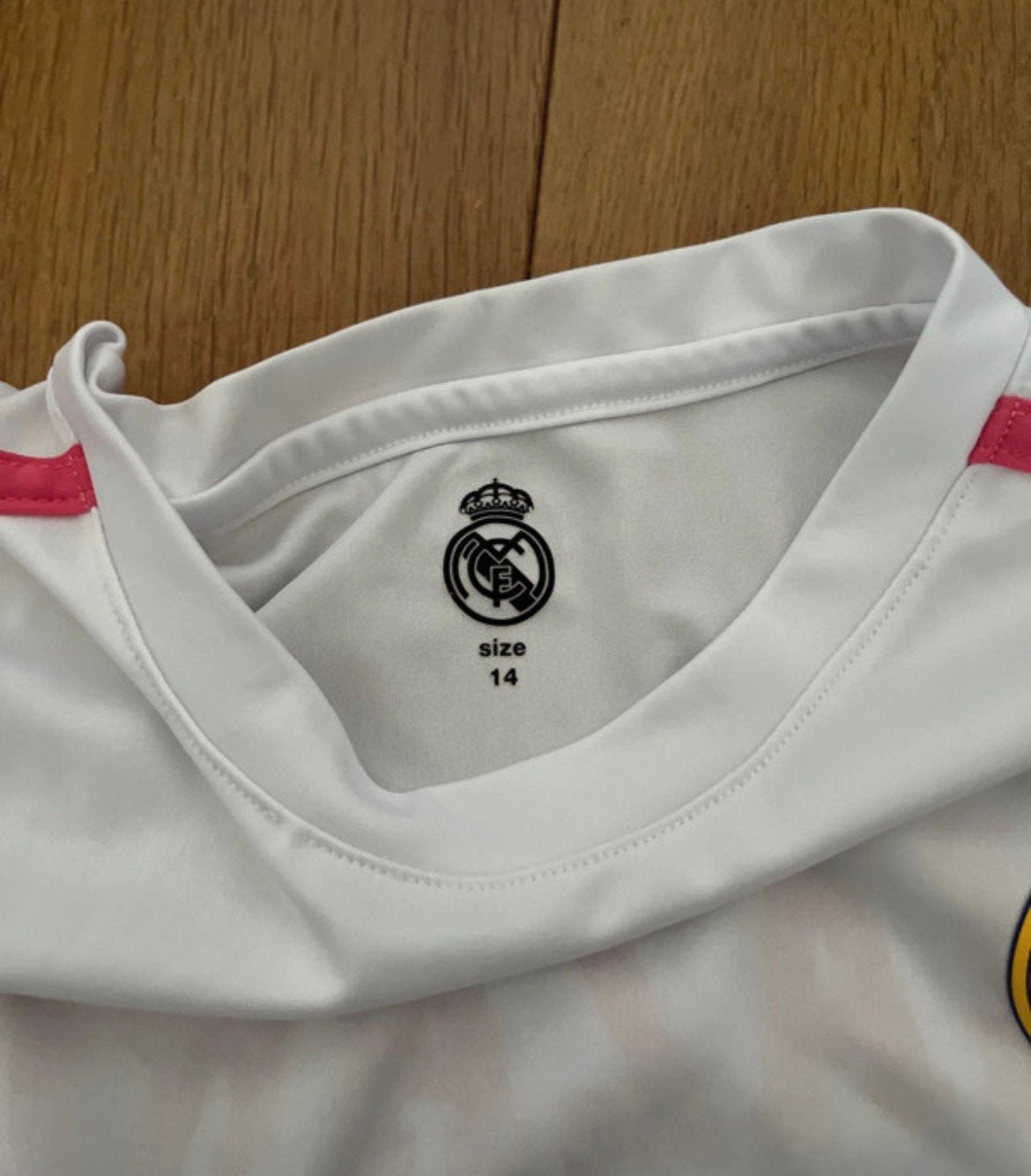 Voetbal t-shirt, Kleding | Heren, Ophalen of Verzenden, Zo goed als nieuw, Wit