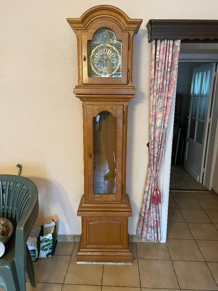 HORLOGE, Enlèvement, Comme neuf, Analogique, Horloge sur pied